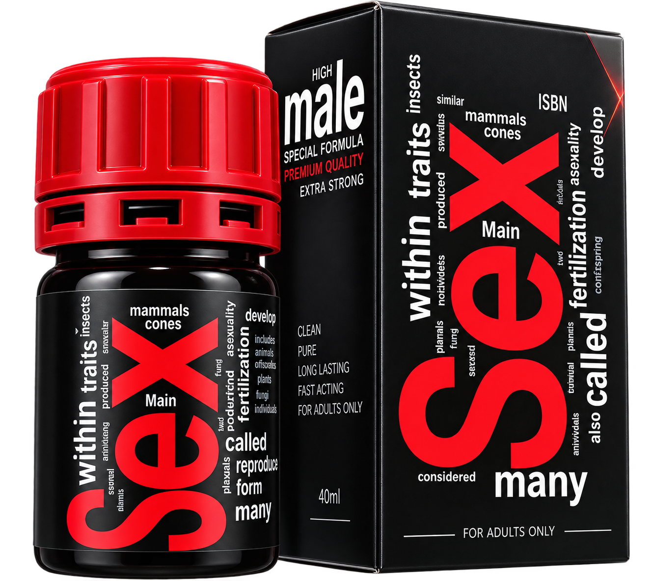 SEX HIGH MALE 40ML – EXTRA STRONG EDITION