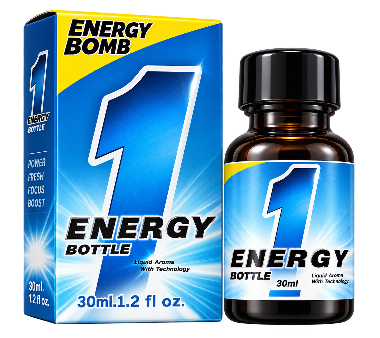 1 ENERGY BOTTLE 30ML – ENERGY BOMB EDITION